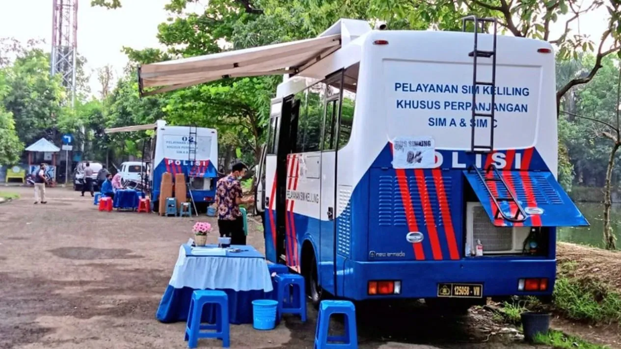 Perpanjangan SIM A dan C, SIM Keliling Hadir di Jakarta, Bekasi, Bogor, dan Bandung 9 Maret 2026