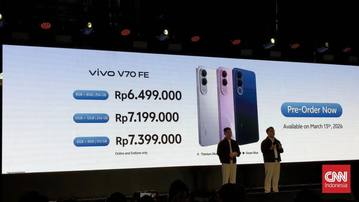 Meluncur di Indonesia, Vivo V70 Series Hadir dengan Fitur Canggih dan Peningkatan Performa