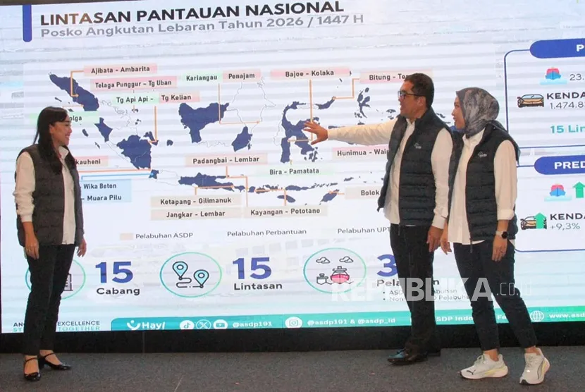 ASDP Prediksi Lonjakan 9% Trafik Penyeberangan Mudik Lebaran 2026, Siapkan 15 Lintasan Pantau