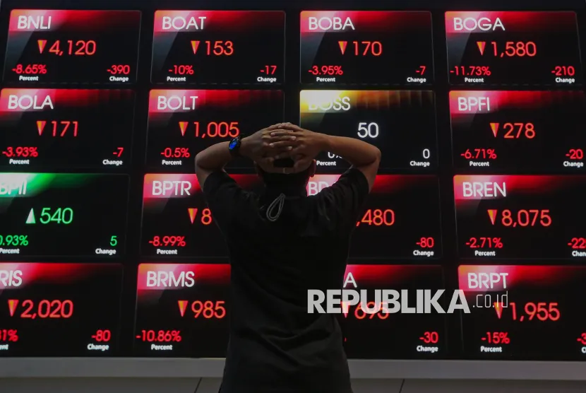 IHSG Anjlok Hampir 6% dalam Sepekan, Kapitalisasi Pasar dan Volume Transaksi Ikut Tergerus