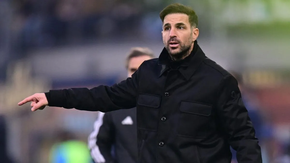 Fabregas Dedikasikan Kemenangan Dramatis Como untuk Pemilik Klub yang Berpulang