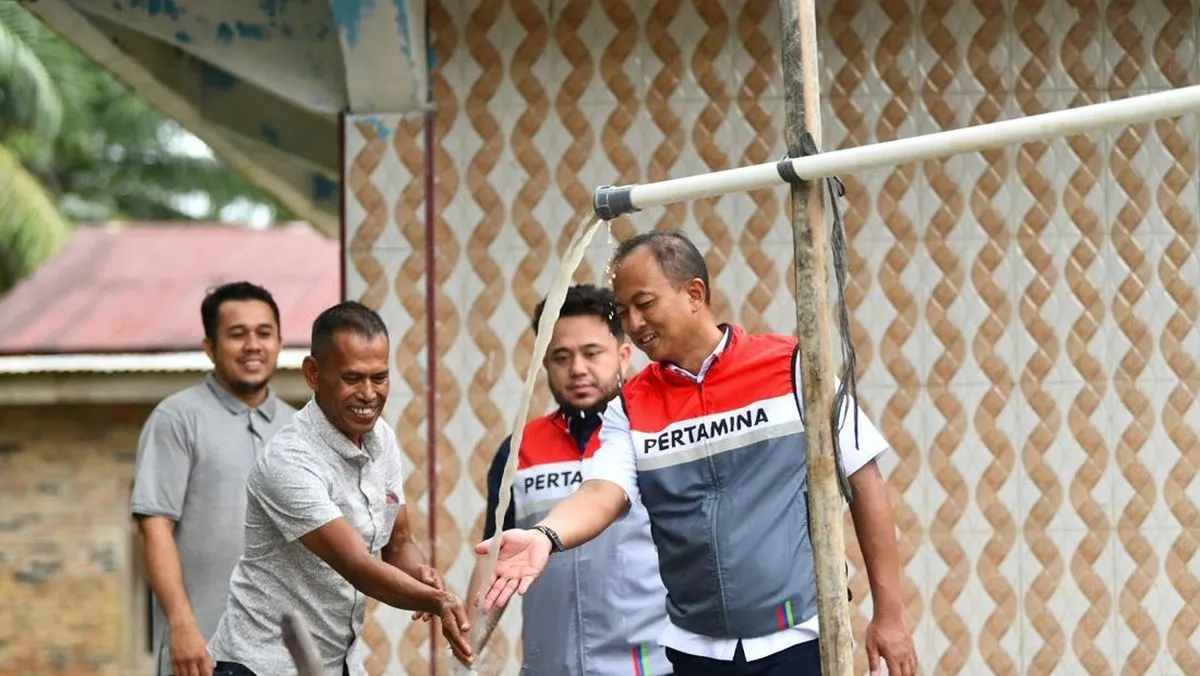 Pertamina Tingkatkan Akses Air Bersih di Papua dan Wilayah Bencana, Dukung SDGs