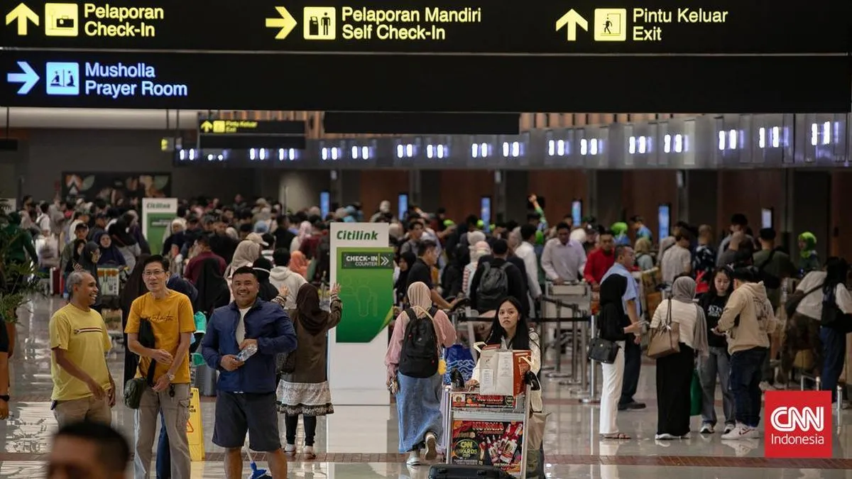 Arus Balik Lebaran Dorong Aktivitas Ekonomi di Bandara Soetta Capai 180 Ribu lebih Penumpang
