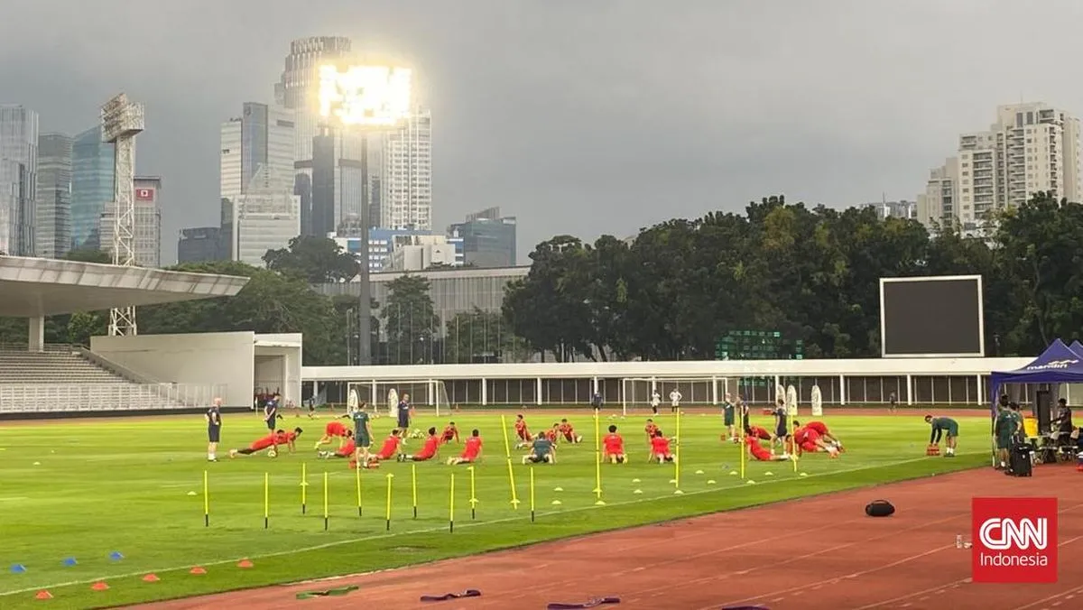 Timnas Indonesia Siap Tempur: Idzes dan Diks Bergabung, Latihan Intensif Jelang FIFA Series