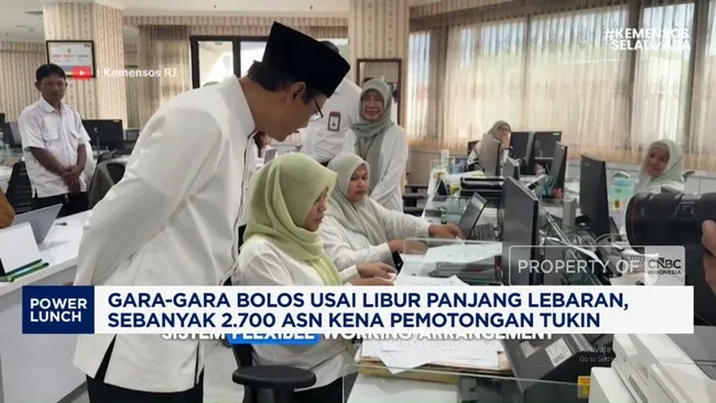 Disiplin ASN Tergerus Pasca-Libur Panjang, Ribuan ASN Terancam Kehilangan Tunjangan