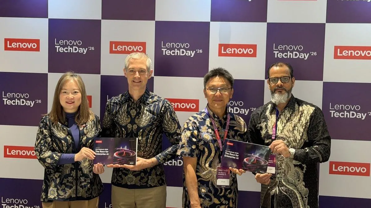 Lenovo Dorong Percepatan Infrastruktur AI di Indonesia Hadapi Tantangan Skalabilitas