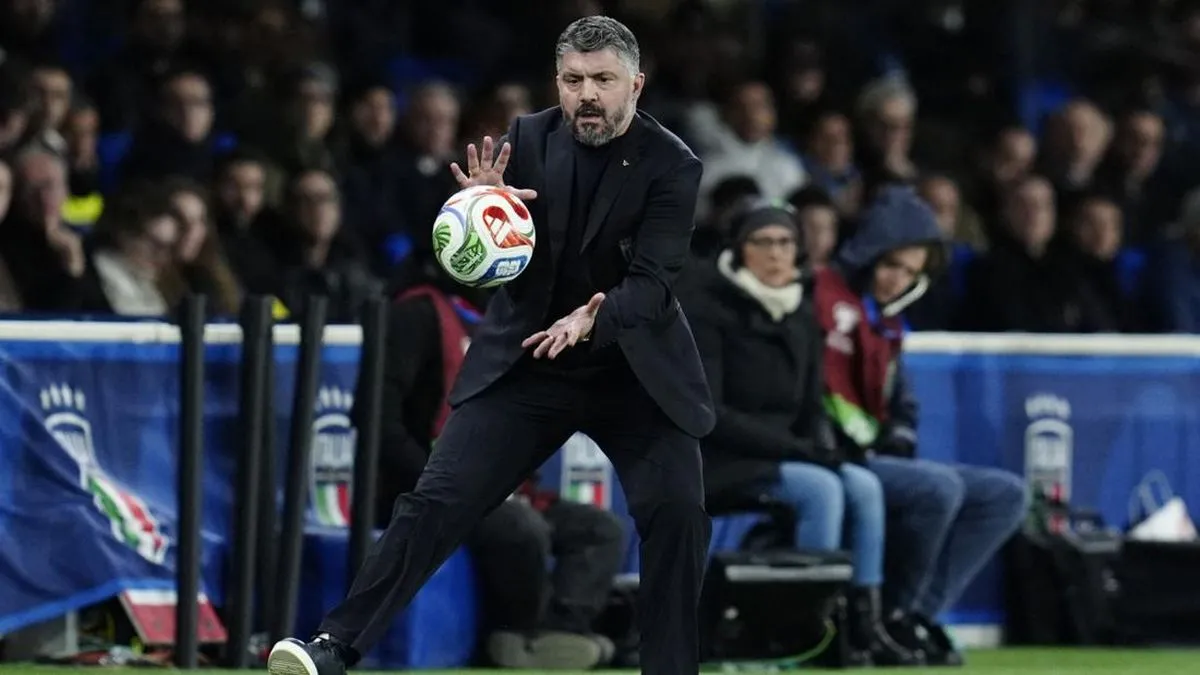 Gennaro Gattuso Tak Gentar Hadapi Publik Bosnia, Fokus Italia di Kualifikasi Piala Dunia 2026