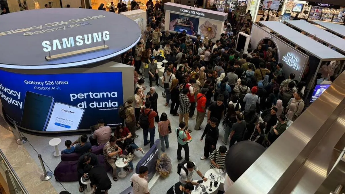 Samsung Tawarkan Promo Tukar Tambah Galaxy S25 Ultra ke S26 Ultra di Grand Indonesia
