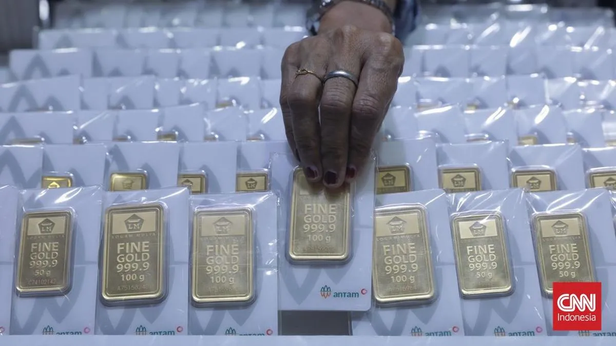 Daftar Harga Emas Domestik Tetap Konsisten di Awal Pekan
