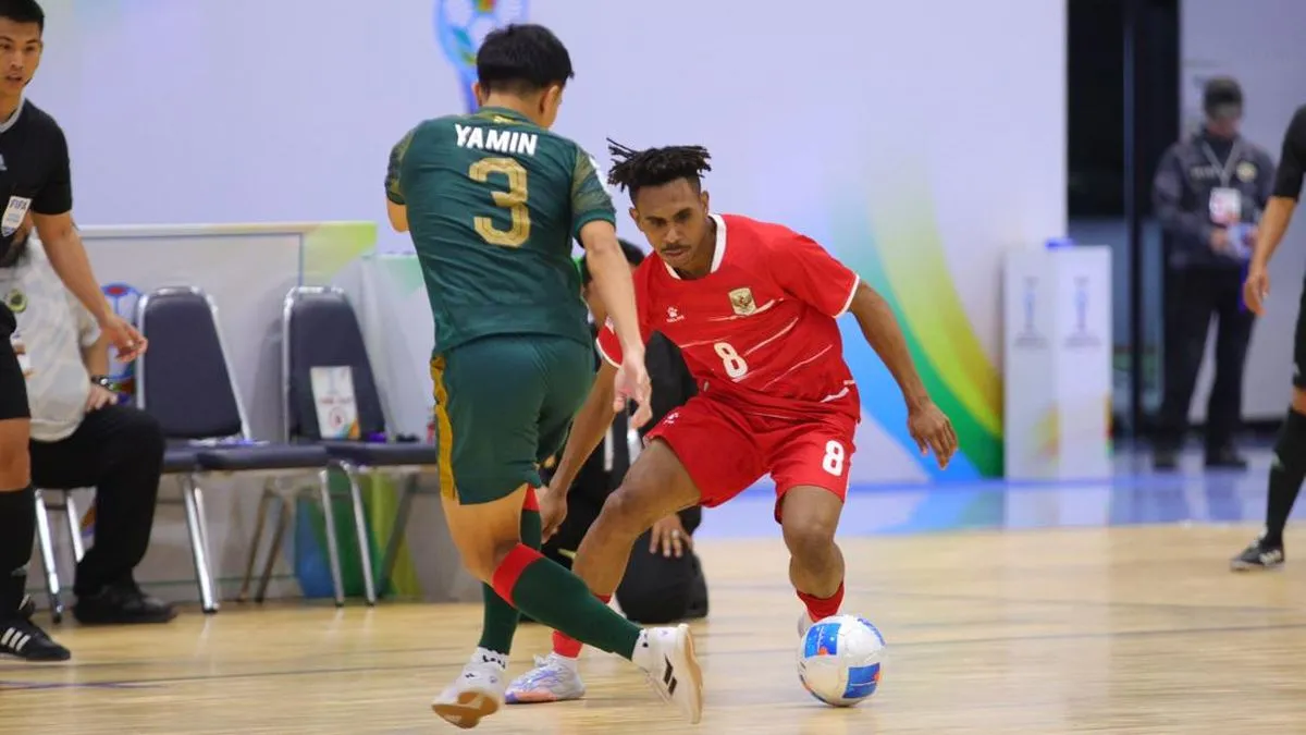 Hasil Telak Timnas Futsal Indonesia di Laga Pembuka Piala AFF 2026
