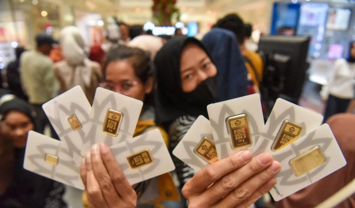 Emas Antam Anjlok Rp42.000, Harga Terbaru Rp2,8 Juta per Gram per 13 April 2026