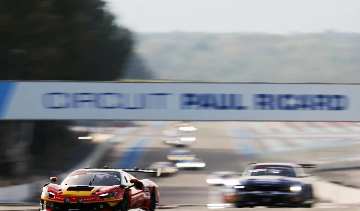Start Penuh Drama: Sean Gelael dan AF Corse 50 Berjuang Keras di Seri Pembuka GTWCE Paul Ricard