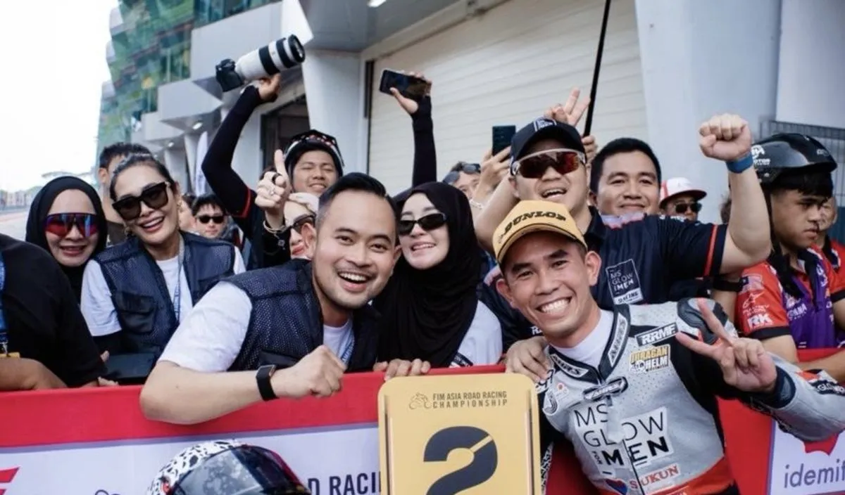 MS Glow Racing Bangga Gerry Salim Ukir Podium di ARRC 2026 Sepang