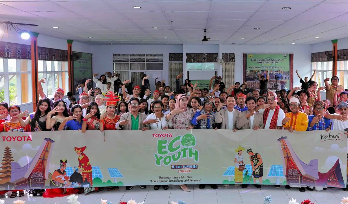 Toyota Gali Inovasi Lingkungan Muda di Toraja Utara Lewat Program 20 Tahun