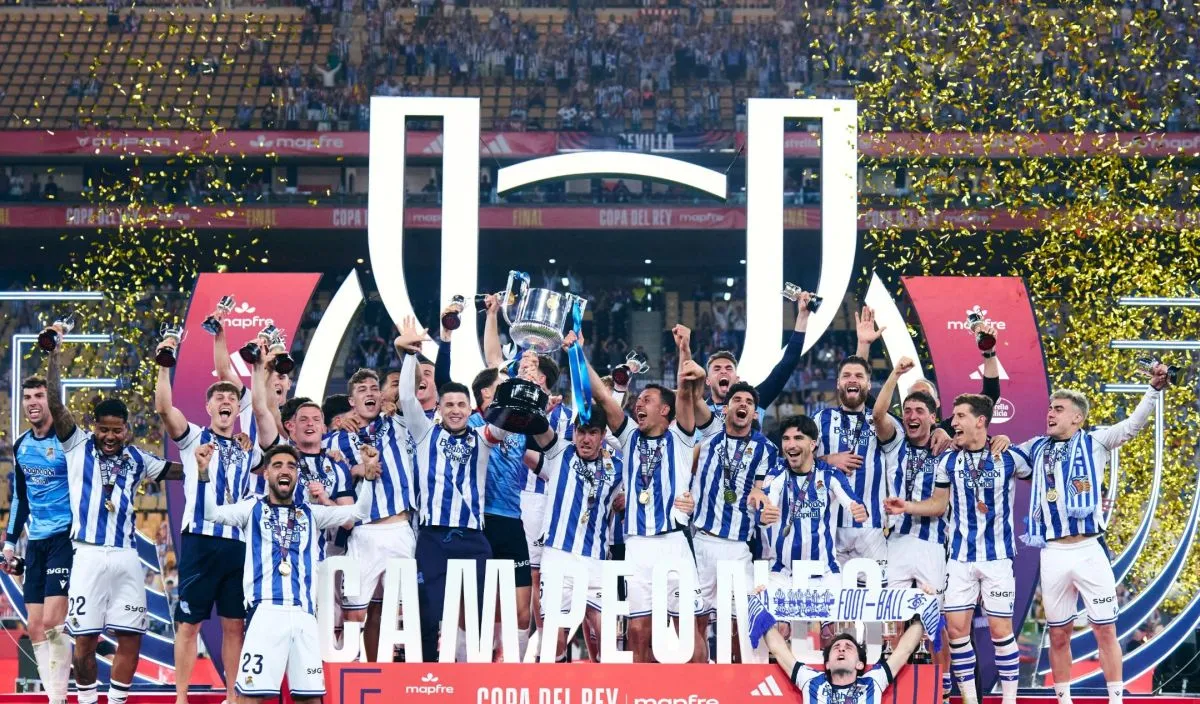 Real Sociedad Raih Gelar Keempat Copa del Rey Usai Tundukkan Atletico Madrid dalam Drama Adu Penalti