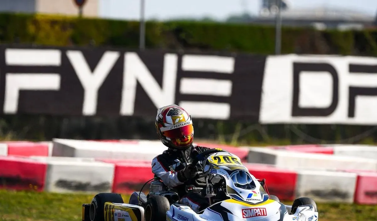 Qarrar Firhand Kokoh di Puncak WSK Euro Series 2026, Selangkah Lagi Menuju Gelar Juara