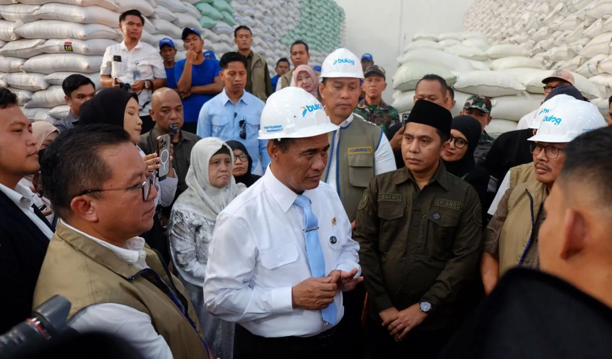 Mentan Andi Amran: Stok Beras Nasional 4,9 Juta Ton, Ajak Publik Verifikasi Data Pangan