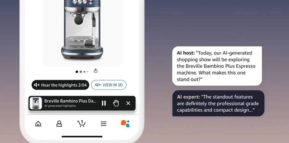 Amazon Luncurkan Fitur Tanya Jawab Audio Berbasis AI di Halaman Produk