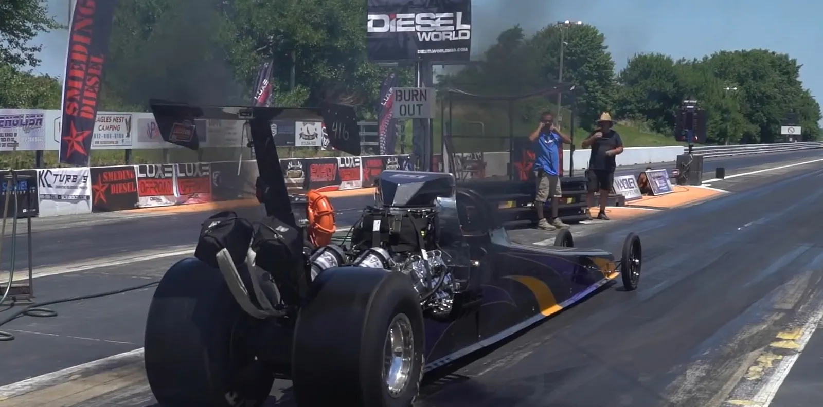 Dragster Diesel Lampaui Catatan Waktu, Pecahkan Rekor Quarter-Mile