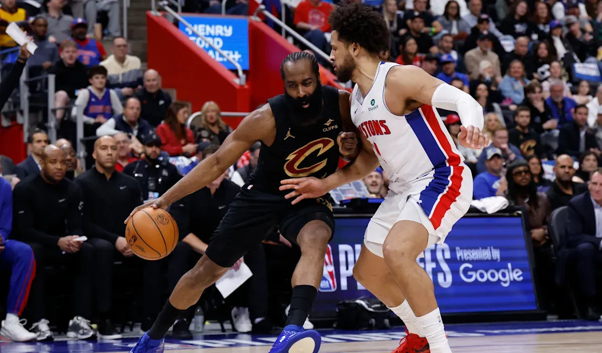 James Harden Dianggap Kurang Maksimal, Cavaliers Tertinggal 0-2 dari Pistons