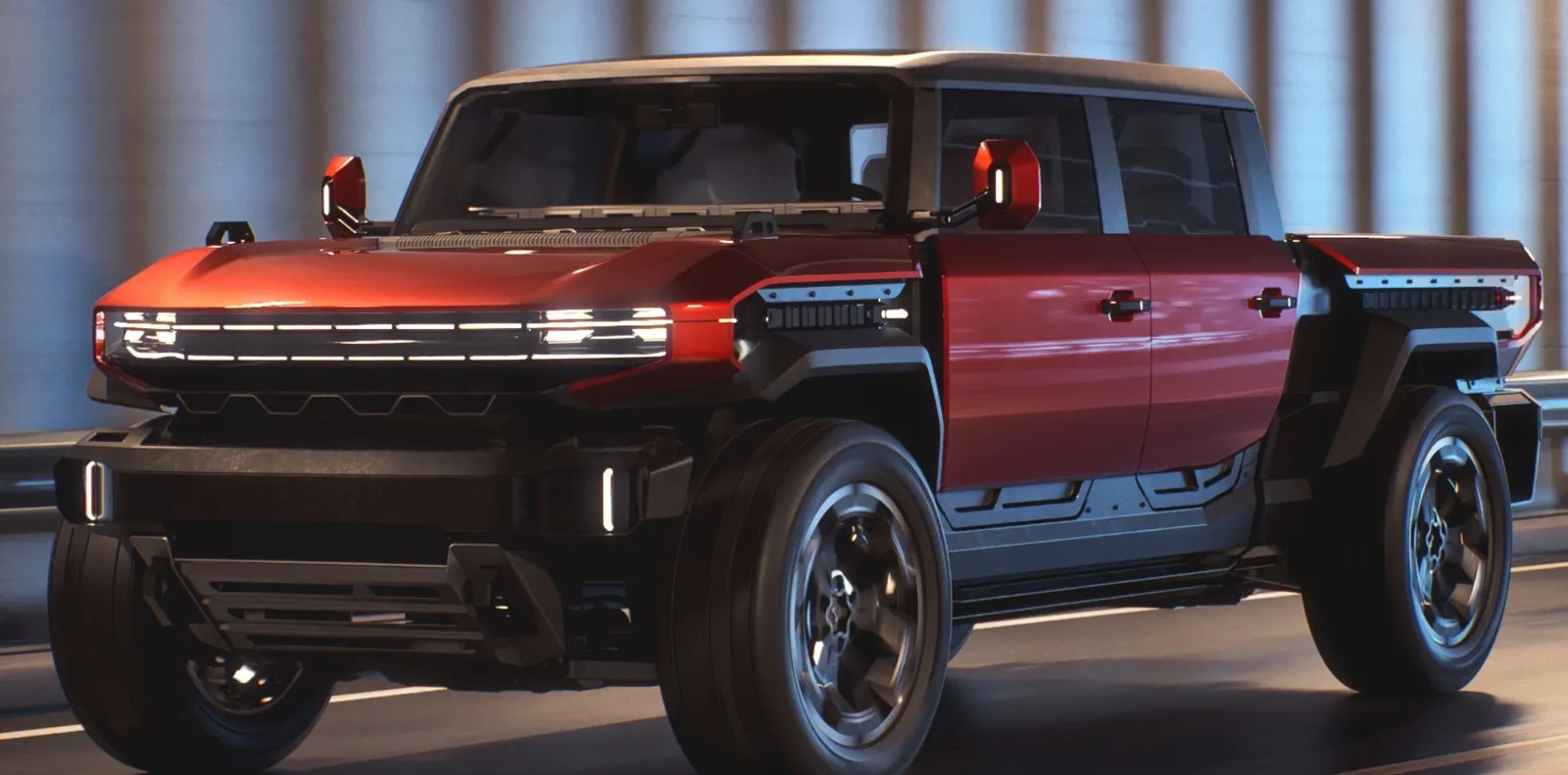 GMC Pamer Konsep Hummer X Lebih Kecil, Sebut Tak Ada Niat Produksi