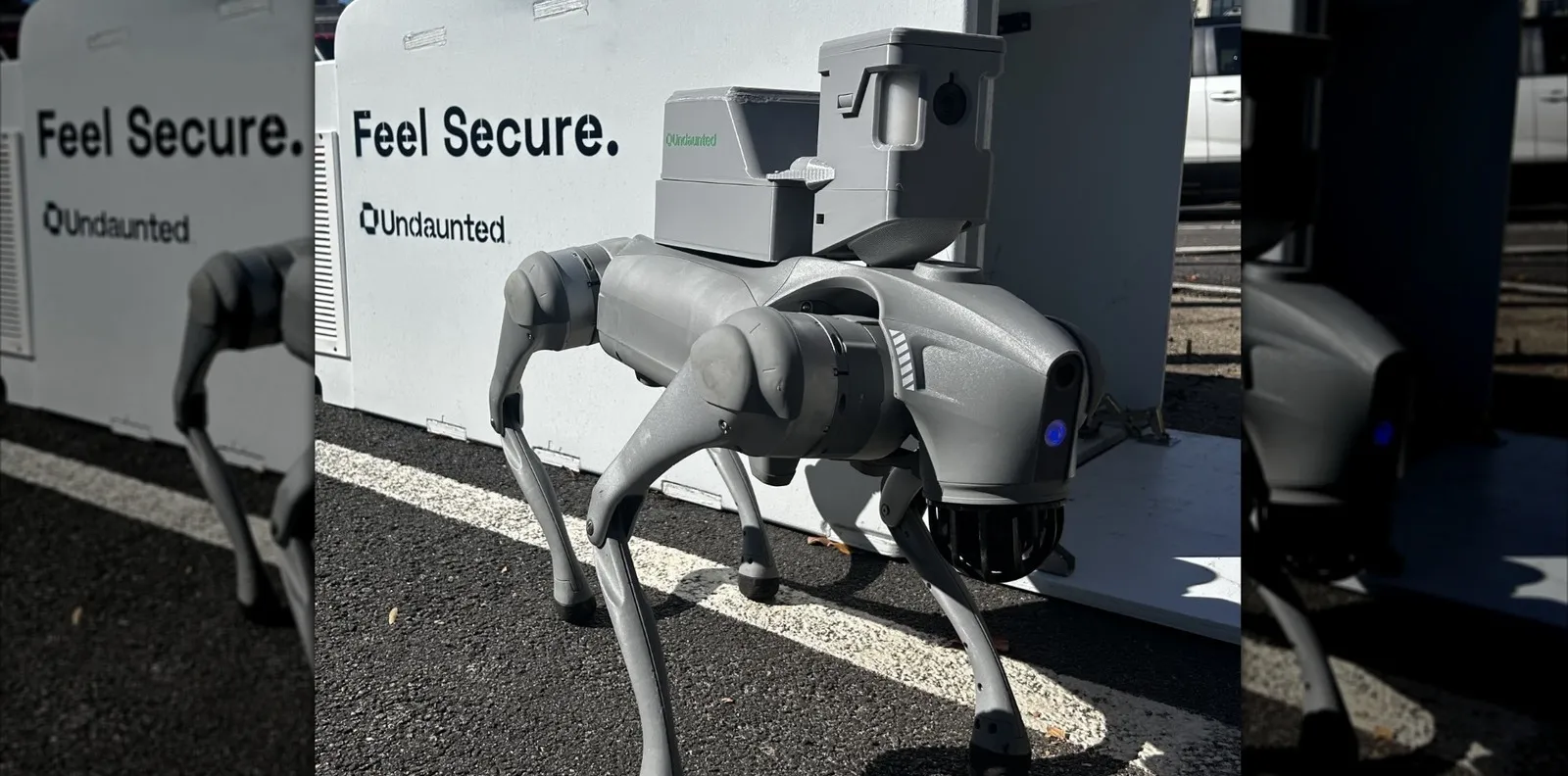 Anjing Robot Bantu Polisi Tangkap Dua Tersangka Pencurian Mobil di Garasi Parkir
