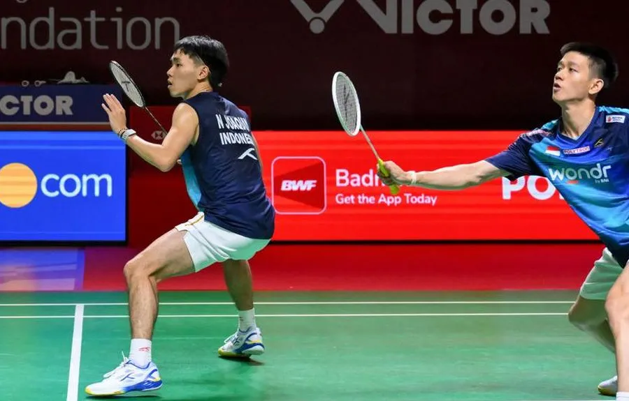 Raymond/Joaquin Lolos ke Semifinal Indonesia Open Setelah Pertarungan Sengit