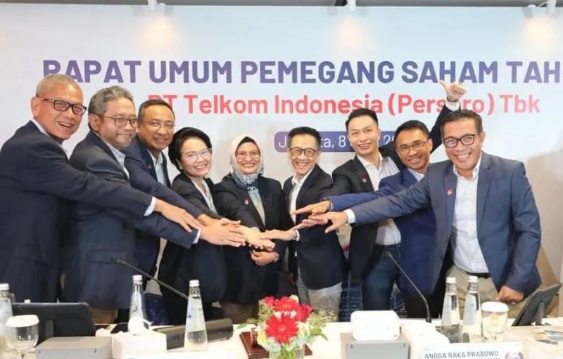 Telkom Bagikan Dividen Rp21,9 Triliun di RUPST 2025
