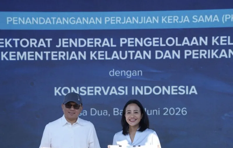 KKP dan Konservasi Indonesia Bersinergi Perkuat Ekosistem Laut dari Sabang hingga Merauke