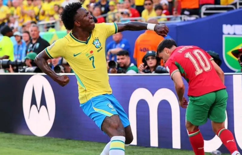 Gol Vinicius Tak Berhasil Bawa Brasil Menang di Piala Dunia 2026