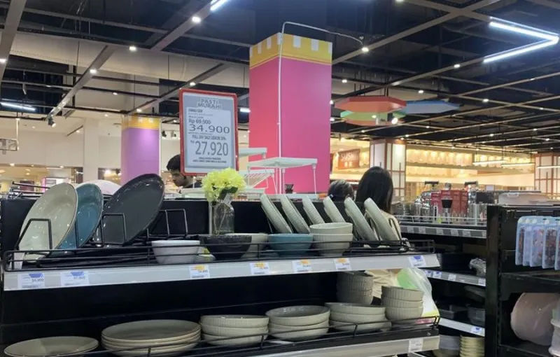 Transmart Gelar Full Day Sale, Tawarkan Set Gelas Cantik Mulai Rp39 Ribu