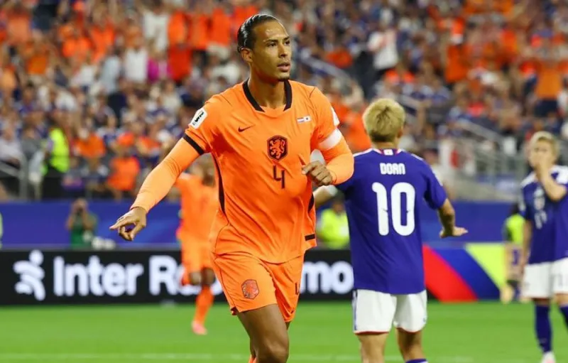 Virgil van Dijk Pecahkan Rekor Gol Tertua Belanda di Piala Dunia