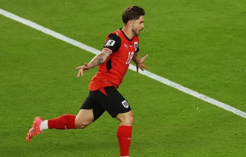 Babak Pertama: Tendangan Roket Schmid Bawa Austria Ungguli Yordania 1-0