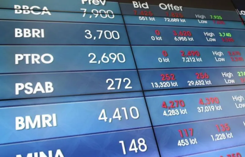 IHSG Melemah 1,06 Persen ke 6.154 di Penutupan Sesi I Perdagangan Kamis