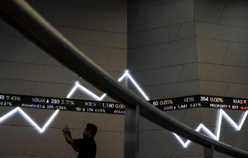 IHSG Ditutup Menguat Tipis di Akhir Perdagangan Jumat Sore