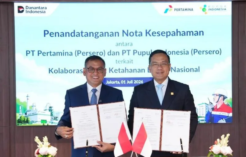 Pertamina dan Pupuk Indonesia Bersinergi Perkuat Ketahanan Energi dan Pangan Nasional