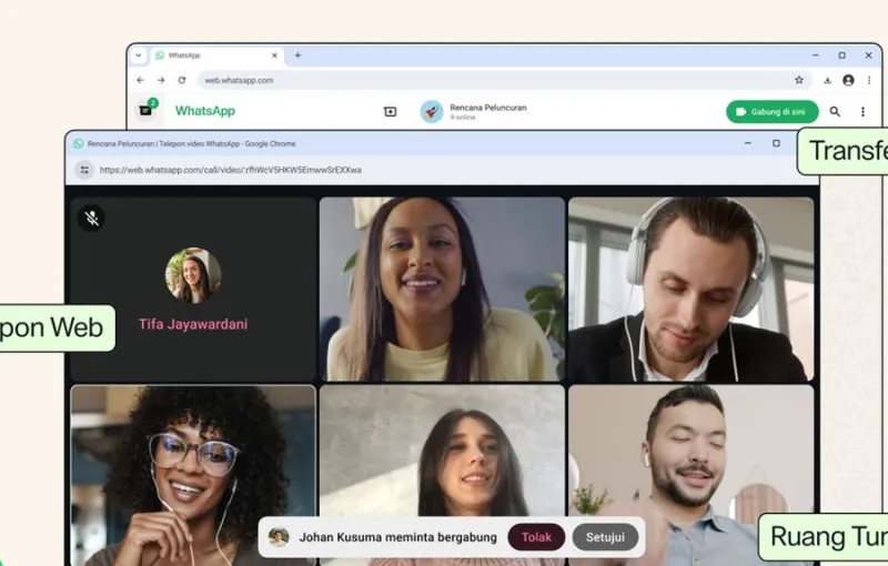 WhatsApp Web Kini Mendukung Panggilan Suara dan Video Tanpa Aplikasi Tambahan