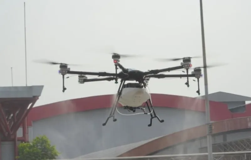 Frogs Meluncurkan Drone Pertanian dengan Fitur Canggih