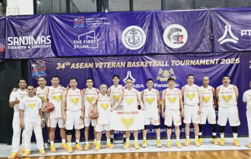 Asaba Indonesia Berambisi Pertahankan Gelar Juara di 35th ASEAN Veteran Basketball Conference 2026