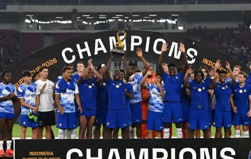 Chelsea Raih Gelar Pramusim di Jakarta Usai Taklukkan AC Milan 3-0