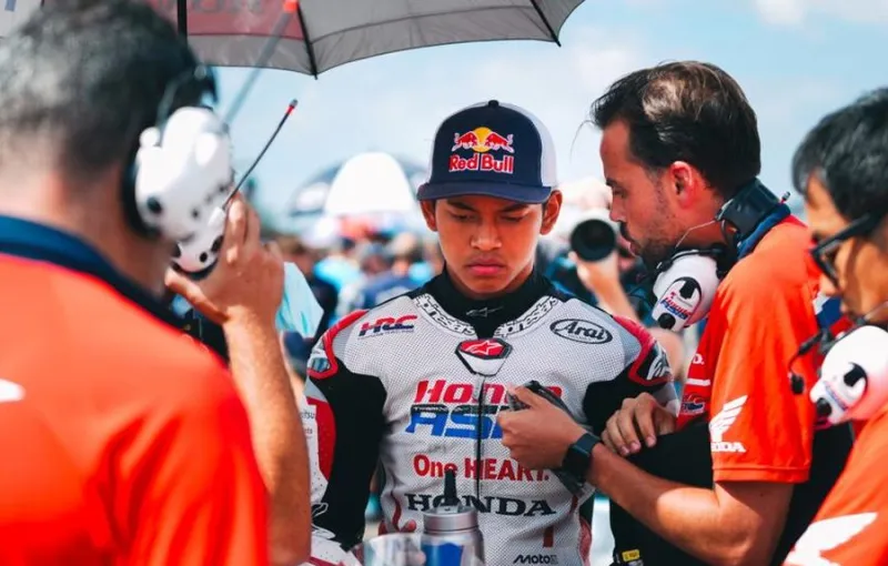Veda Ega Pratama Raih Poin di 75 Persen Balapan Moto3 2026
