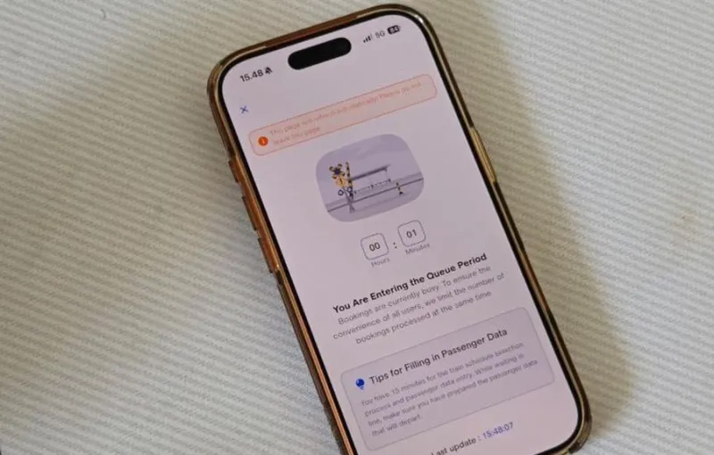 Aplikasi KAI Access Mengalami Gangguan, Pembelian Tiket Terhambat