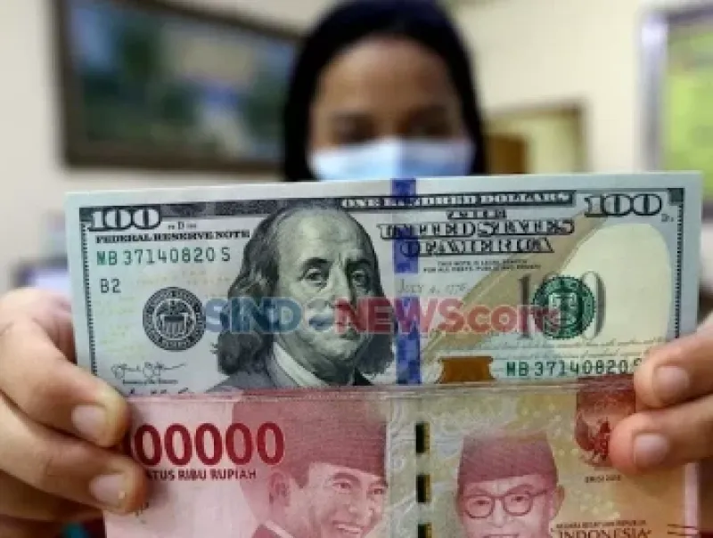 Rupiah Melemah Terhadap Dolar AS Akibat Sentimen Eksternal
