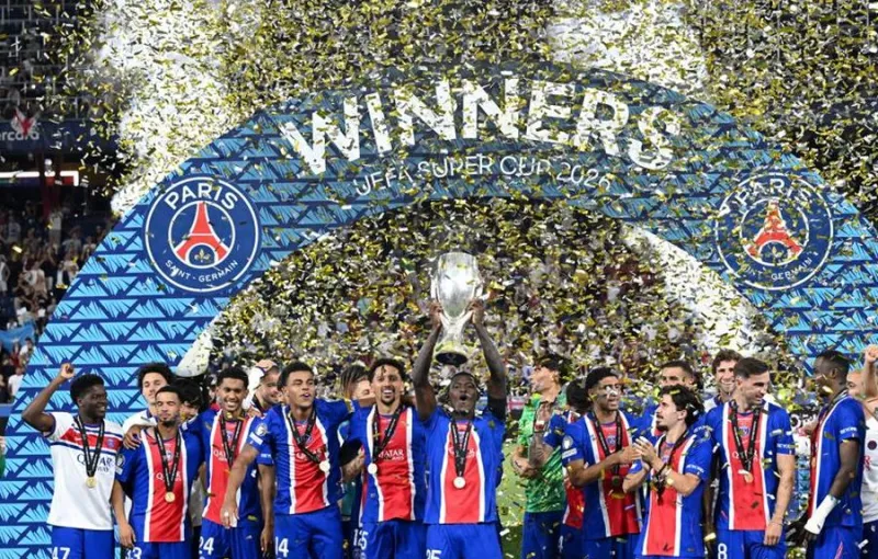 PSG Raih Gelar Piala Super Eropa 2026 Usai Kalahkan Aston Villa 2-1