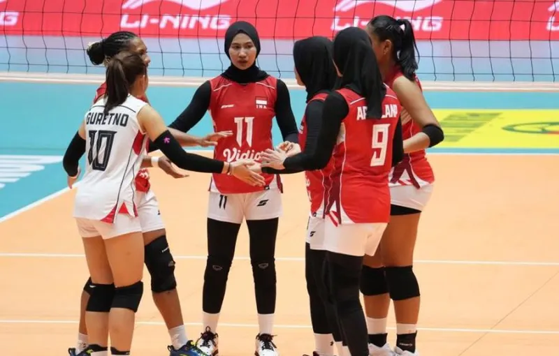 Jadwal Lengkap Timnas Voli Putri Indonesia di Kejuaraan Voli Asia 2026