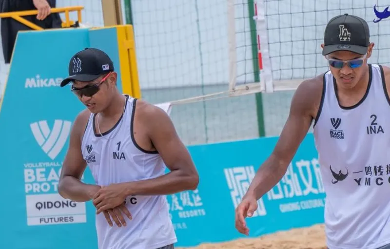 Timnas Voli Pantai Indonesia Gugur di Perempat Final AVC Beach Continental 2026