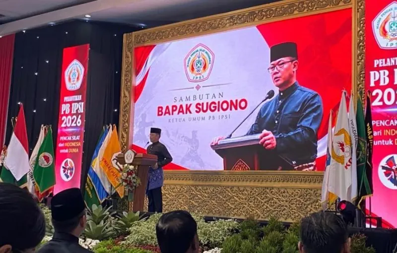 Sugiono Komitmen Jaga Martabat PB IPSI untuk Lestarikan Budaya Bangsa