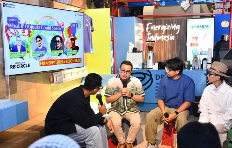 Pertamina Hadirkan Inovasi Bahan Bakar Pesawat dari Minyak Jelantah di IdeaFest 2026