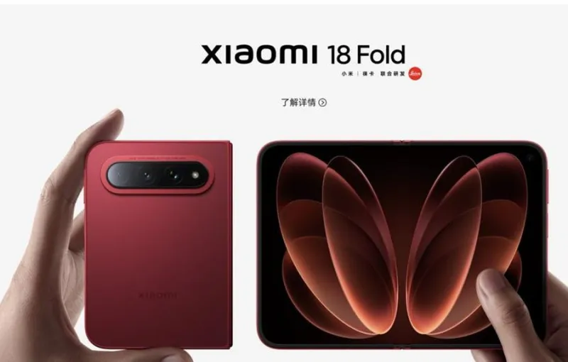 Xiaomi Resmi Luncurkan Xiaomi 18 Fold, Ponsel Lipat Lebar Pertama di China