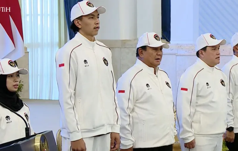 Presiden Prabowo Puji Atlet Indonesia yang Siap Berlaga di Asian Games 2026